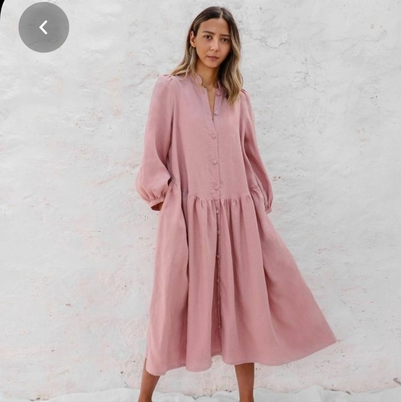 Morton Mac Linen Liesel Dress - Picture 3 of 11